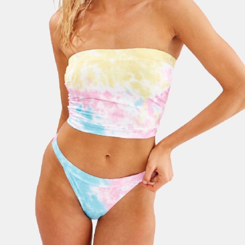 Solid & Striped RE/DONE Venice Top in Tie Dye